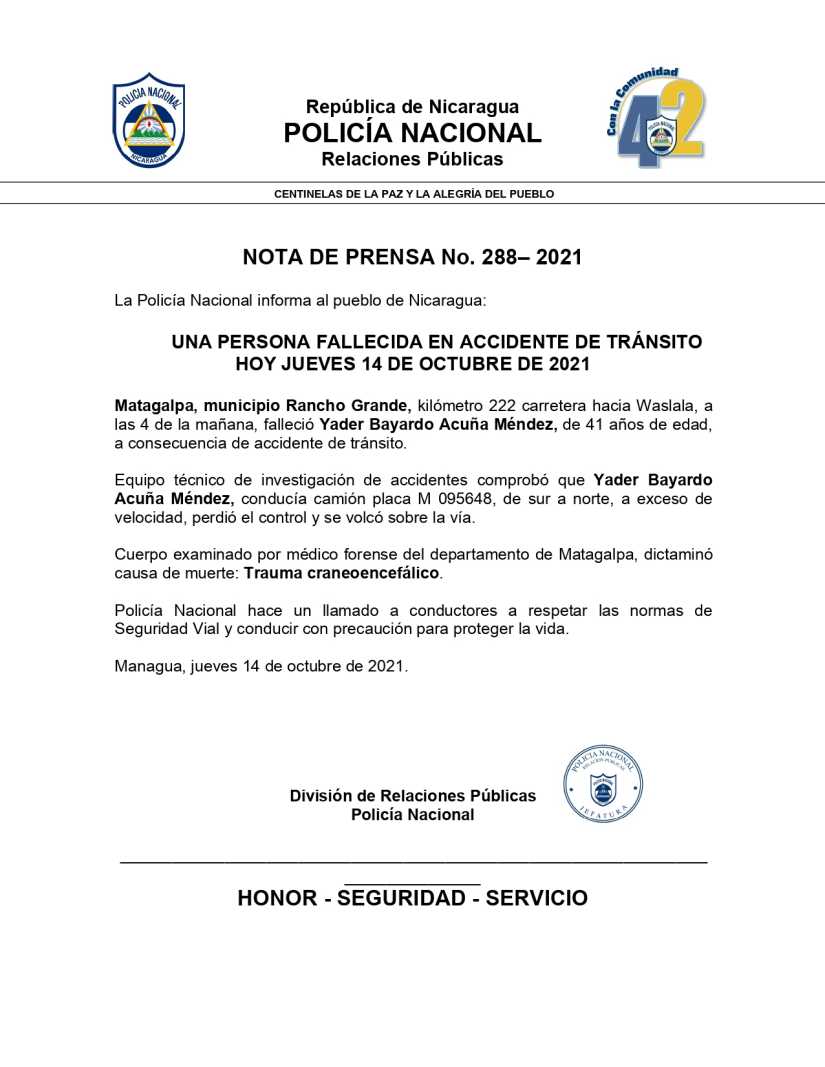 accidente